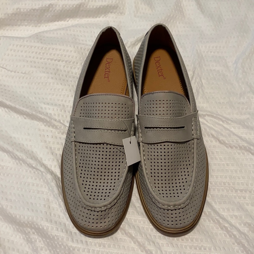 Men’s Gray Dexter Harlem Loafers